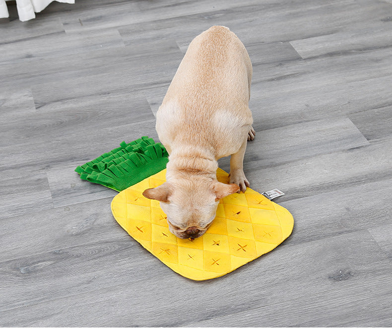 Alfombra Olfativa para Perros con Diseño de Piña