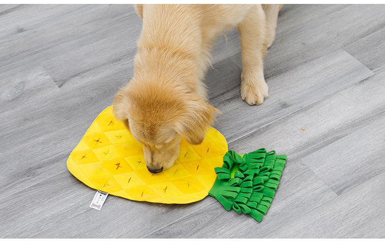 Alfombra Olfativa para Perros con Diseño de Piña